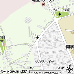 茨城県つくば市東平塚1182-7周辺の地図