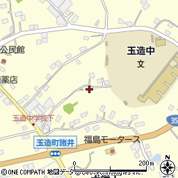 茨城県行方市玉造甲2666周辺の地図