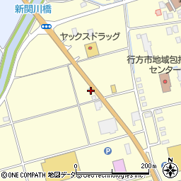 茨城県行方市玉造甲999周辺の地図