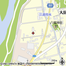 茨城県常総市大房653周辺の地図