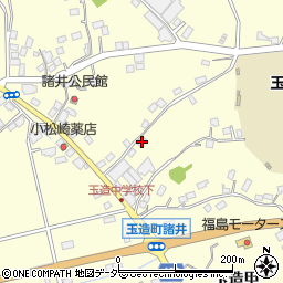 茨城県行方市玉造甲2718周辺の地図