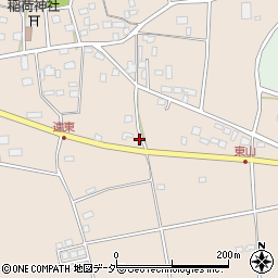 茨城県つくば市遠東329周辺の地図