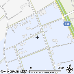 茨城県常総市古間木新田638-2周辺の地図