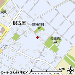 埼玉県加須市根古屋152周辺の地図