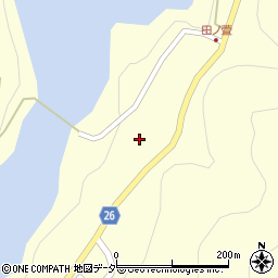 長野県松本市奈川田ノ萱4009周辺の地図