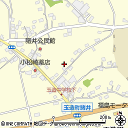 茨城県行方市玉造甲2761周辺の地図