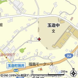 茨城県行方市玉造甲2695周辺の地図