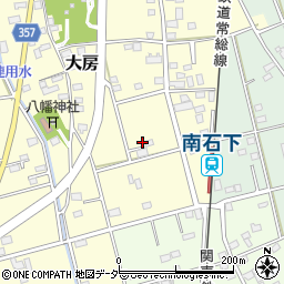 茨城県常総市大房718周辺の地図