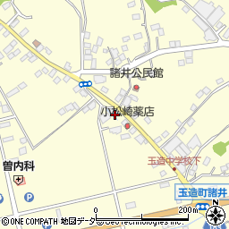 茨城県行方市玉造甲719周辺の地図