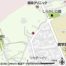 茨城県つくば市東平塚1182周辺の地図
