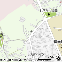 茨城県つくば市東平塚1182-9周辺の地図