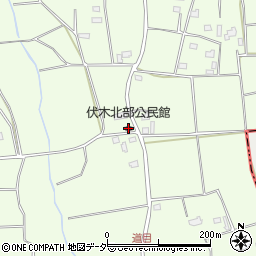 伏木北部公民館周辺の地図