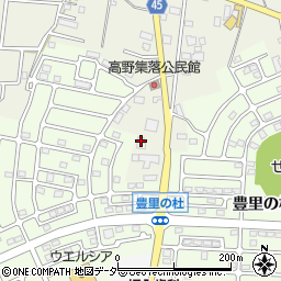 茨城県つくば市高野577周辺の地図