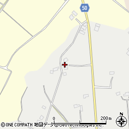 茨城県行方市手賀4420周辺の地図