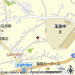 茨城県行方市玉造甲2698周辺の地図