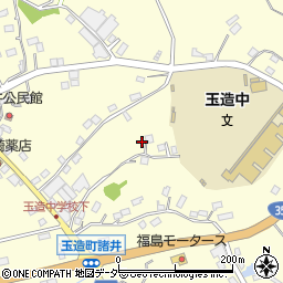 茨城県行方市玉造甲2698周辺の地図