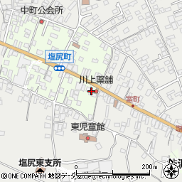 長野県塩尻市塩尻町128周辺の地図