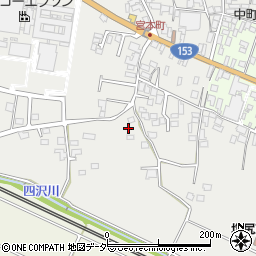 長野県塩尻市塩尻町181周辺の地図
