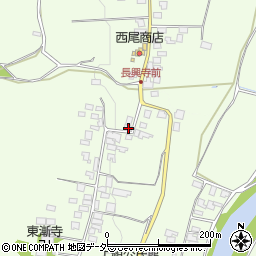 長野県塩尻市洗馬2093周辺の地図