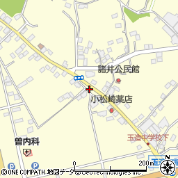 茨城県行方市玉造甲2744周辺の地図