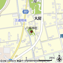 茨城県常総市大房9周辺の地図