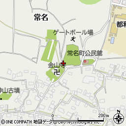 茨城県土浦市常名周辺の地図