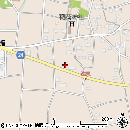 茨城県つくば市遠東409-8周辺の地図
