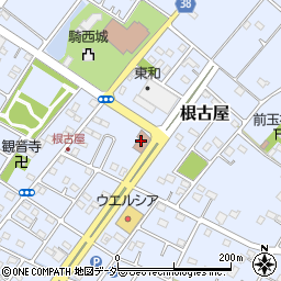日本郵政騎西郵便局周辺の地図