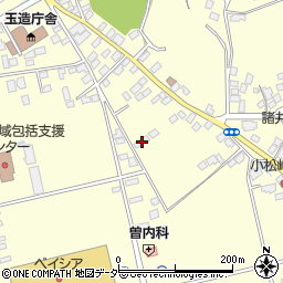 茨城県行方市玉造甲445-2周辺の地図