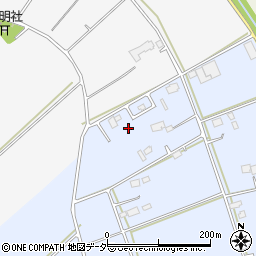 茨城県常総市古間木新田665周辺の地図