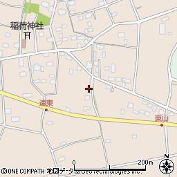 茨城県つくば市遠東318周辺の地図