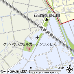 埼玉県鴻巣市袋318周辺の地図