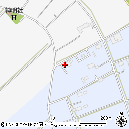 茨城県常総市古間木新田666周辺の地図