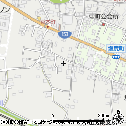 長野県塩尻市塩尻町199周辺の地図