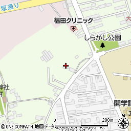 茨城県つくば市東平塚1181周辺の地図