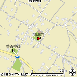 徳満寺周辺の地図
