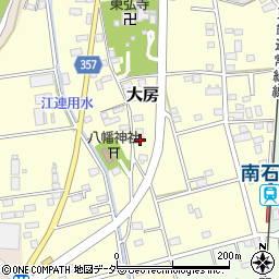 茨城県常総市大房237周辺の地図