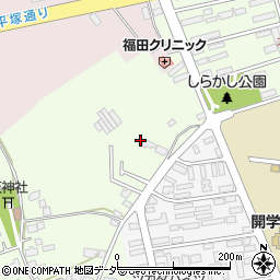 茨城県つくば市東平塚1181-1周辺の地図