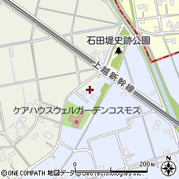埼玉県鴻巣市袋317周辺の地図
