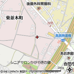 茨城県土浦市東並木町3284周辺の地図
