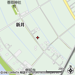 埼玉県久喜市新井周辺の地図