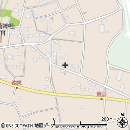 茨城県つくば市遠東289-1周辺の地図
