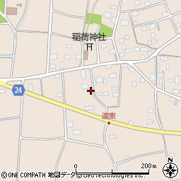 茨城県つくば市遠東399周辺の地図