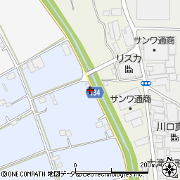 茨城県常総市古間木新田75周辺の地図