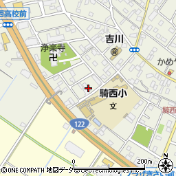 埼玉県加須市騎西56-5周辺の地図