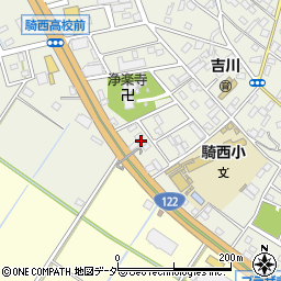 埼玉県加須市騎西58-16周辺の地図