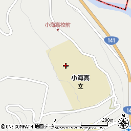小海高等学校　進路指導室周辺の地図