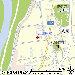 茨城県常総市大房643周辺の地図