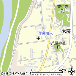 茨城県常総市大房643周辺の地図