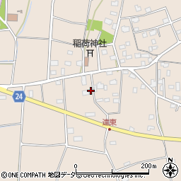 茨城県つくば市遠東396周辺の地図
